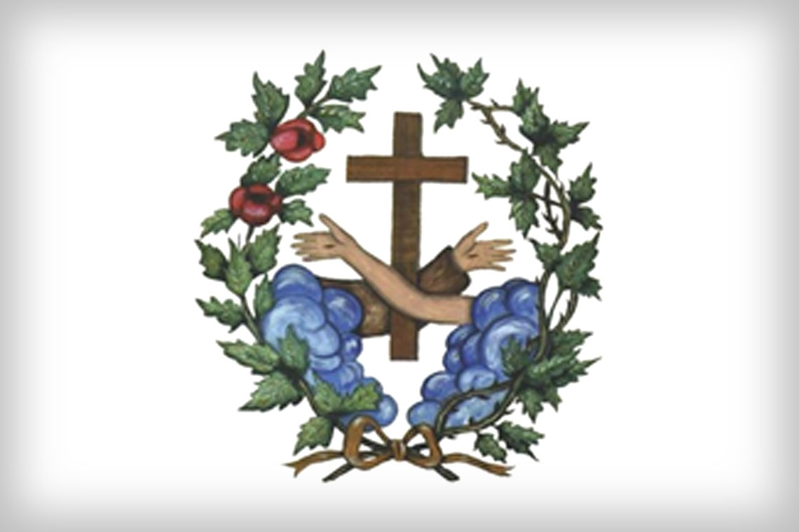 Escudo de las Religiosas Franciscanas de San Antonio ideado por Madre Miradio